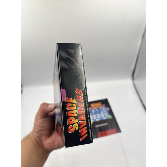 Space Invaders SNES Nintendo Complete CIB Authentic Tested 97 Arcade Classic VGC - Picture 13 of 15
